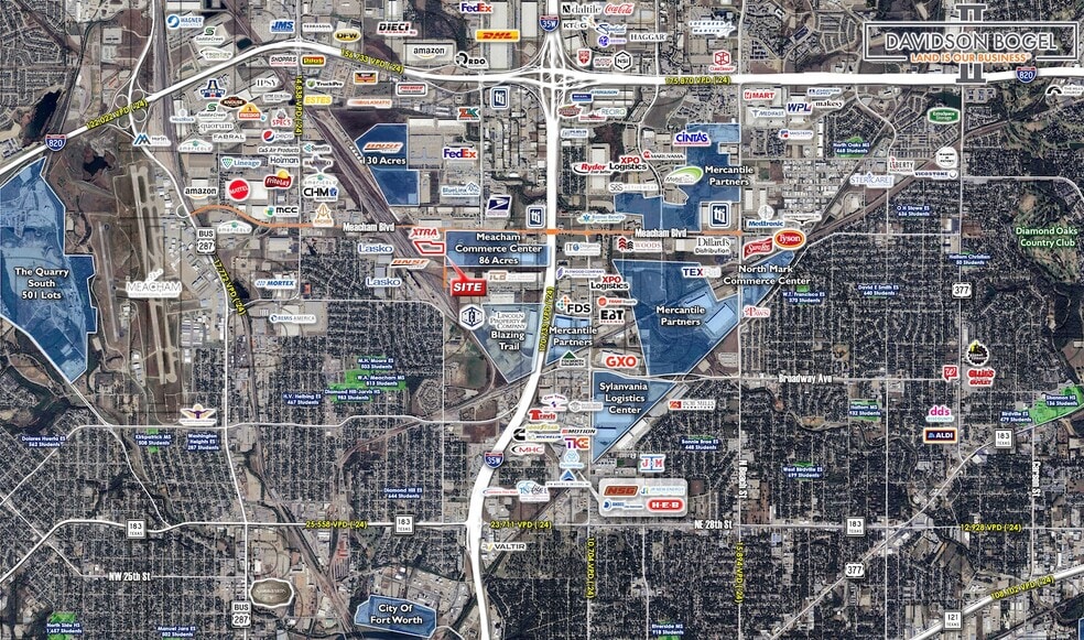 4401 Deen Rd, Fort Worth, TX à louer - Aérien – Image 2 sur 2