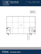 3453 IH-35 N, San Antonio, TX à louer Plan d’étage– Image 1 sur 1