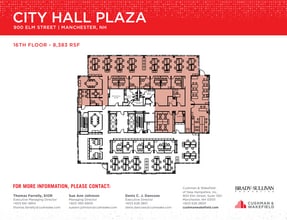 900 Elm St, Manchester, NH à louer Plan d’étage– Image 1 sur 1