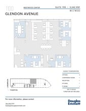 1100 Glendon Ave, Los Angeles, CA à louer Plan d’étage– Image 1 sur 1