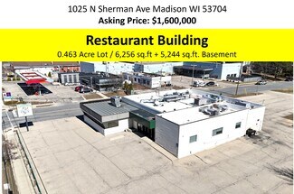 Plus de détails pour 1025 N Sherman Ave, Madison, WI - Local commercial à vendre