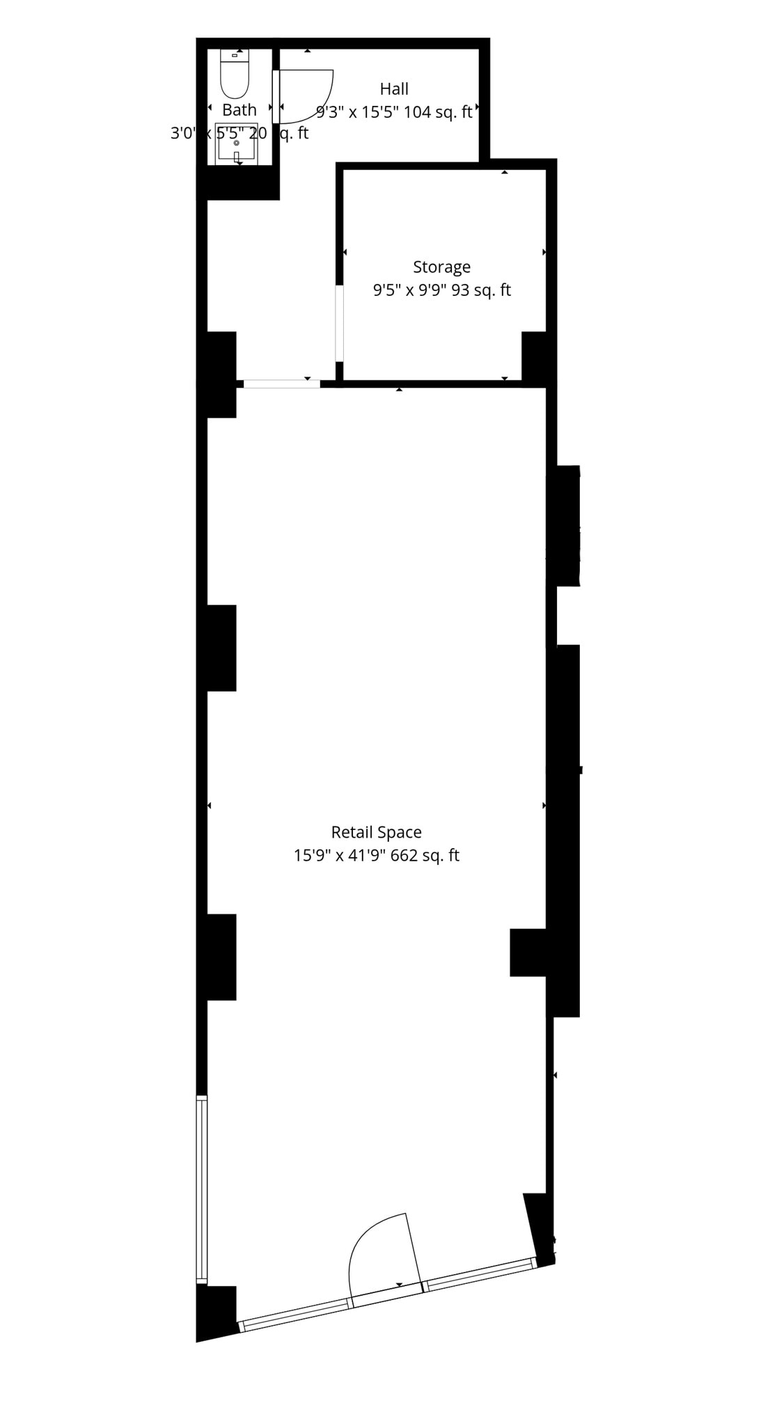 2721-2729 Broadway, New York, NY à louer Plan d’étage– Image 1 sur 1
