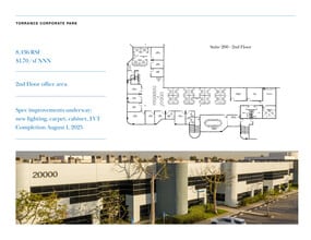20000 Mariner Ave, Torrance, CA à louer Plan d’étage– Image 1 sur 1