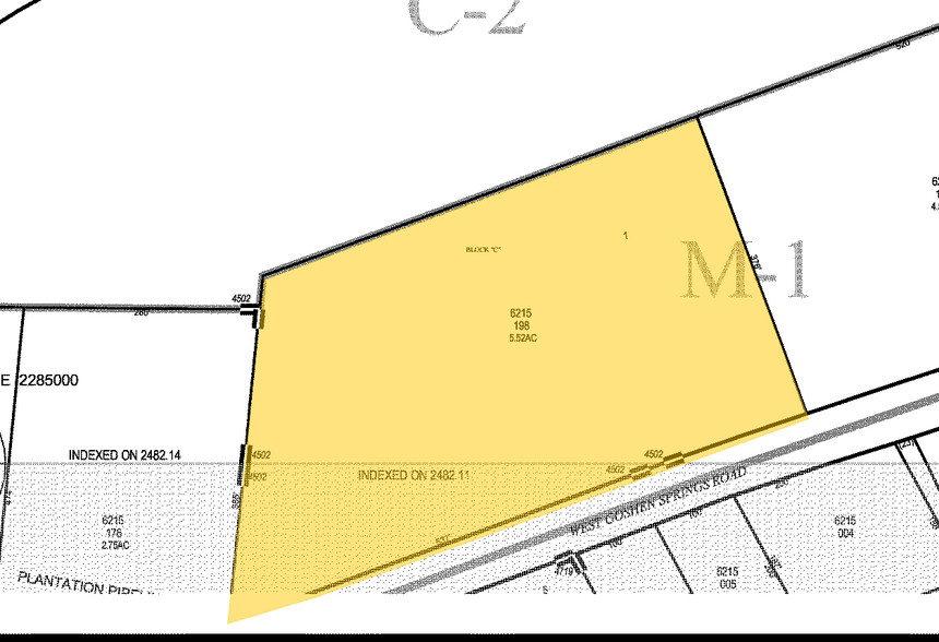 5901 Goshen Springs Rd, Norcross, GA à louer - Plan cadastral – Image 2 sur 2