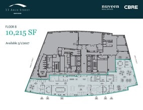 33 Arch St, Boston, MA à louer Plan d’étage type– Image 1 sur 1