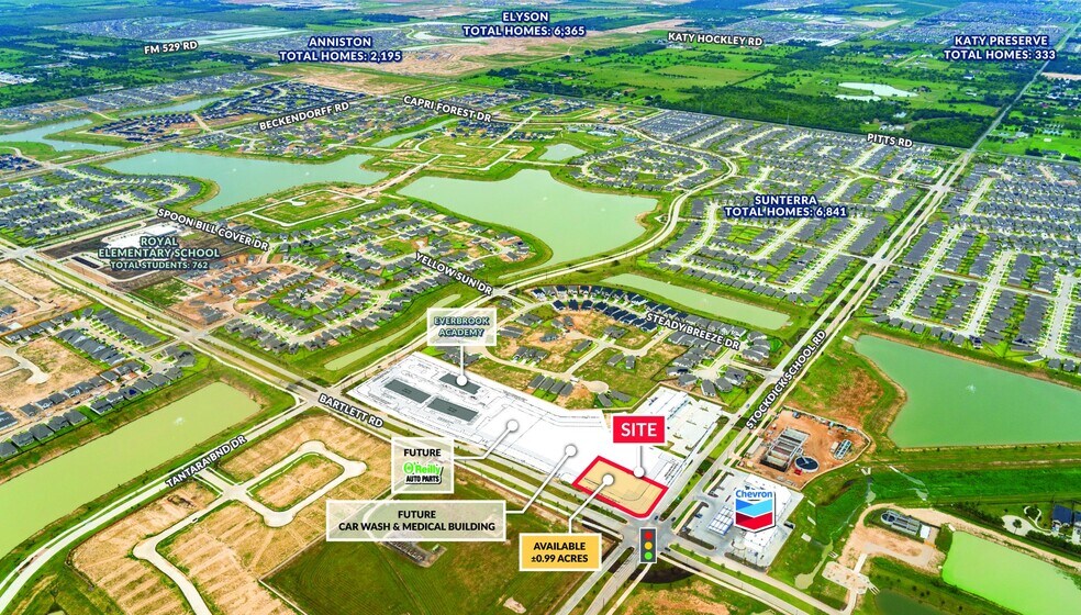 NEC of Stockdick Rd and Bartlett Rd, Katy, TX à louer - Photo principale – Image 1 sur 4