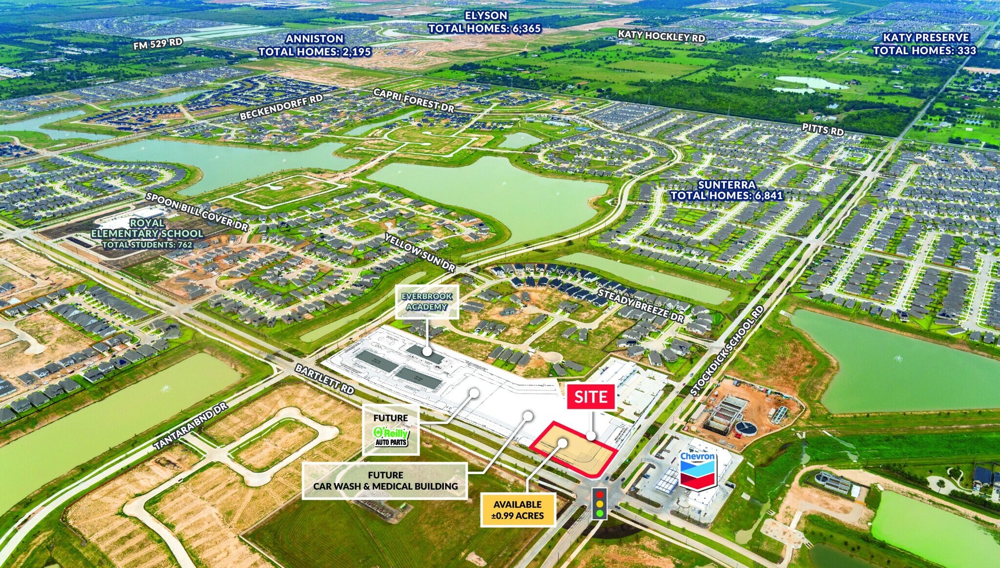 NEC of Stockdick Rd and Bartlett Rd, Katy, TX à louer Photo principale– Image 1 sur 5
