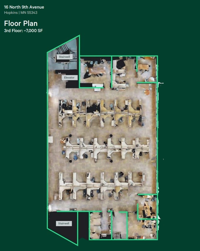 16 N 9th Ave, Hopkins, MN à vendre Plan d’étage– Image 1 sur 1