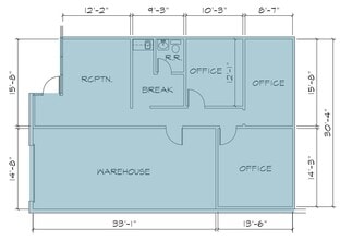 1325 Whitlock Ln, Carrollton, TX à louer Plan d’étage– Image 1 sur 1