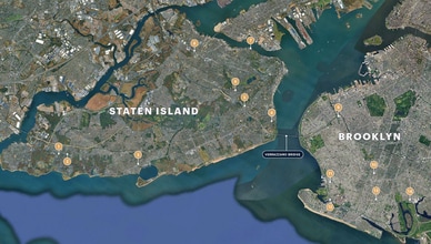 4000 Hylan Blvd, Staten Island, NY - Vue aérienne vue de carte