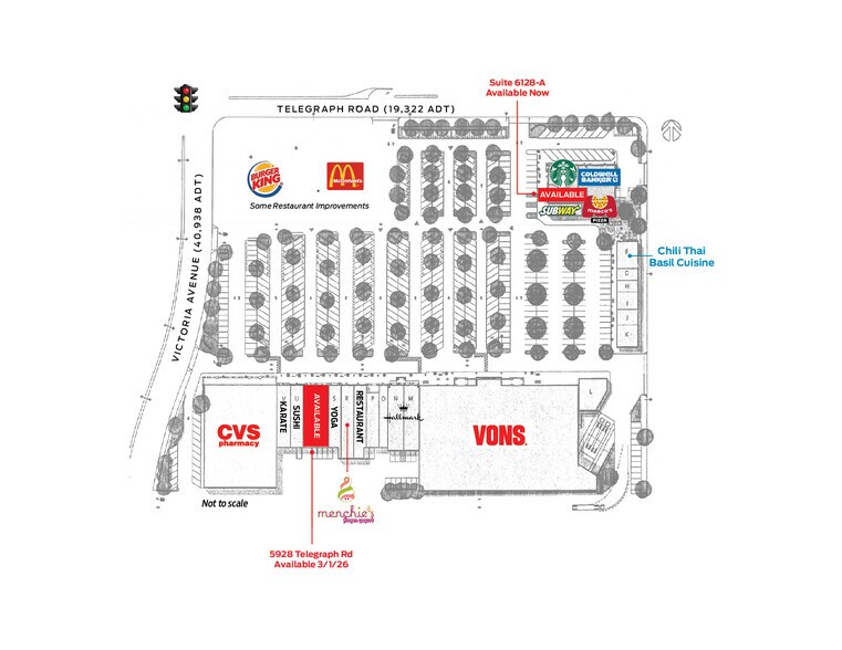 5900-6048 Telegraph Rd, Ventura, CA à louer - Photo de l’immeuble – Image 2 sur 10