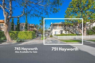 Plus de détails pour 751 N Hayworth Ave, Los Angeles, CA - Logement à vendre