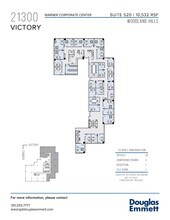 21300 Victory Blvd, Woodland Hills, CA à louer Plan d’étage– Image 1 sur 1