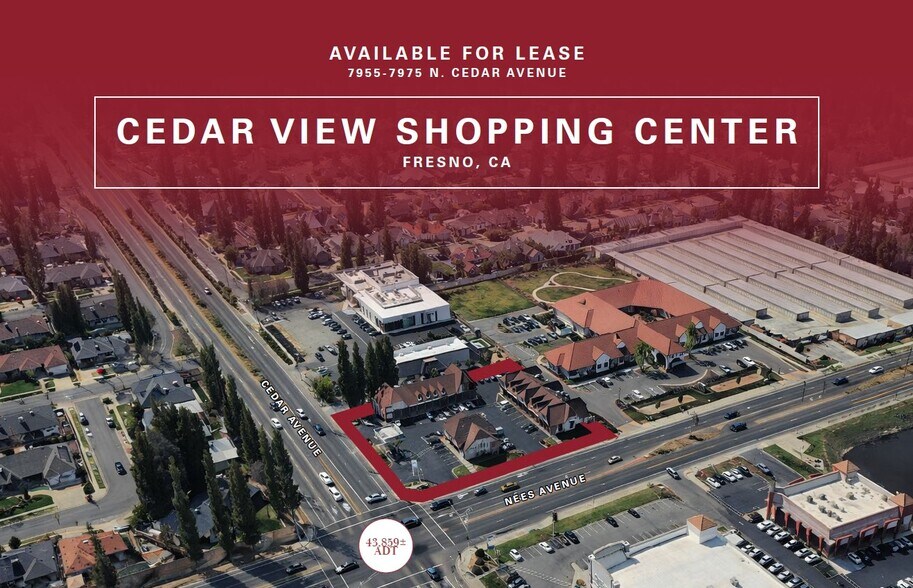 7955 N Cedar Ave, Fresno, CA à louer - Photo principale – Image 1 sur 6