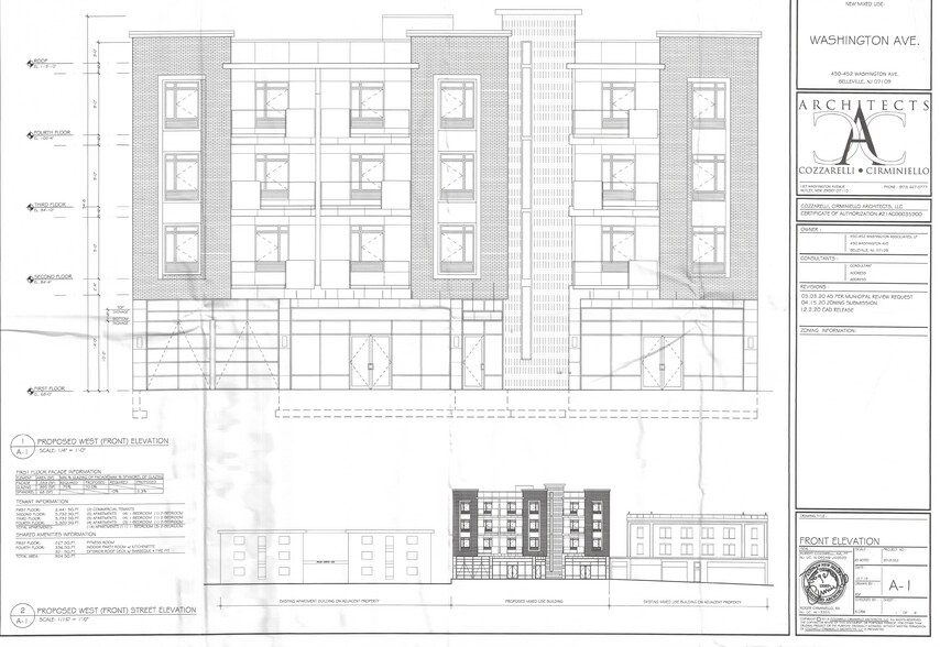 450-452 Washington Ave, Belleville, NJ à louer - Photo principale – Image 1 sur 3