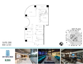 3811 Turtle Creek Blvd, Dallas, TX à louer Plan d’étage– Image 1 sur 1