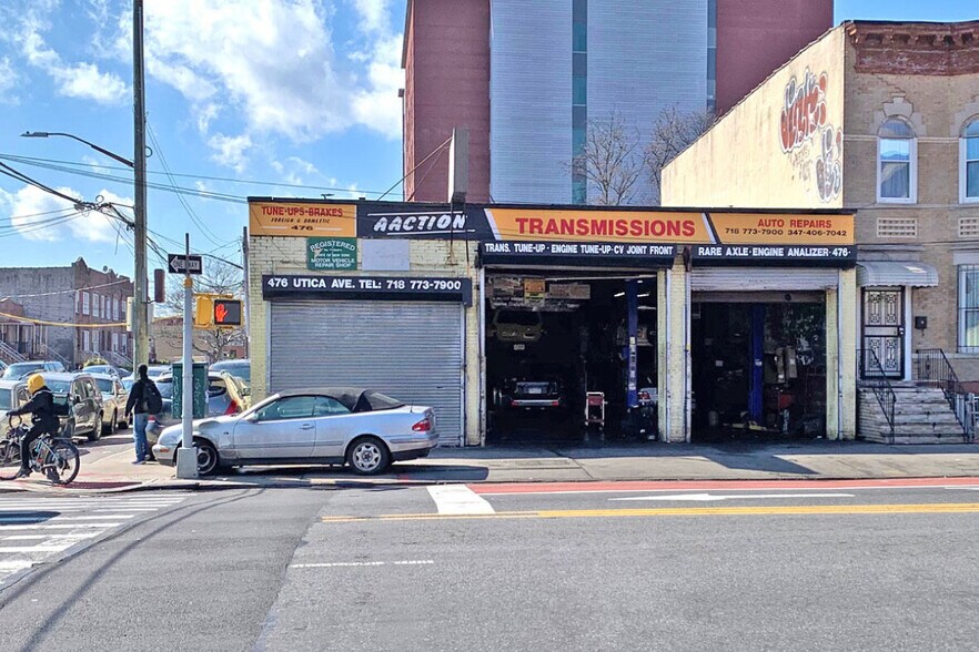 476 Utica Ave, Brooklyn, NY à vendre - Photo de l’immeuble – Image 2 sur 8