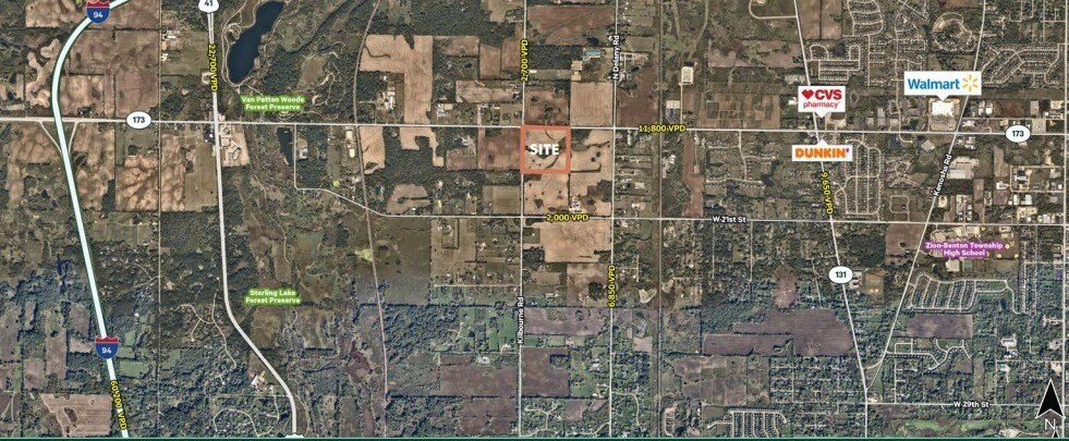 SEC of Route 173 and Kilbourne Road, Wadsworth, IL à vendre Photo de l’immeuble– Image 1 sur 2