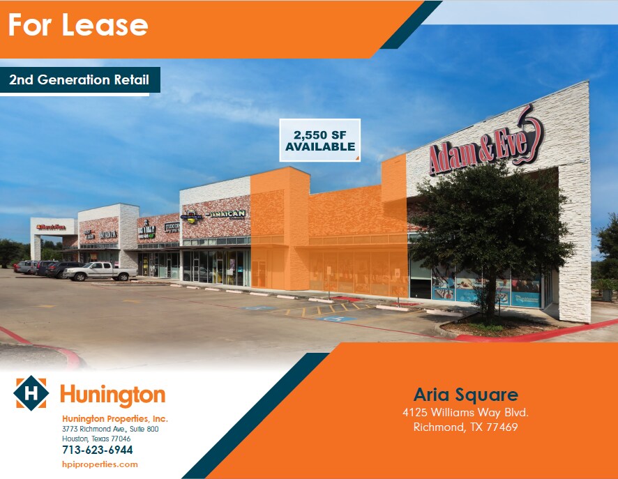 4125 Williams Way Blvd, Richmond, TX à louer Photo principale– Image 1 sur 2