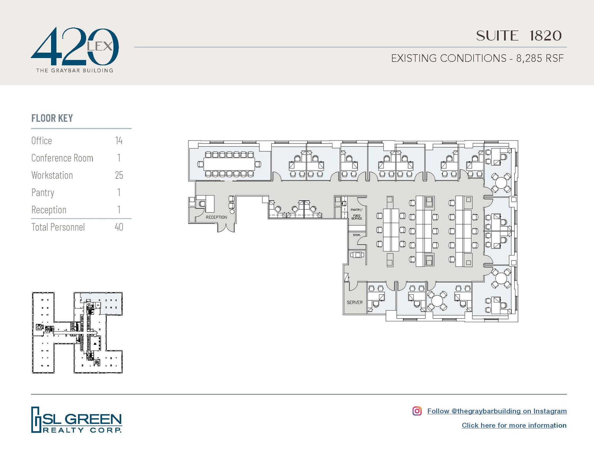 420 Lexington Ave, New York, NY à louer Plan d’étage– Image 1 sur 1