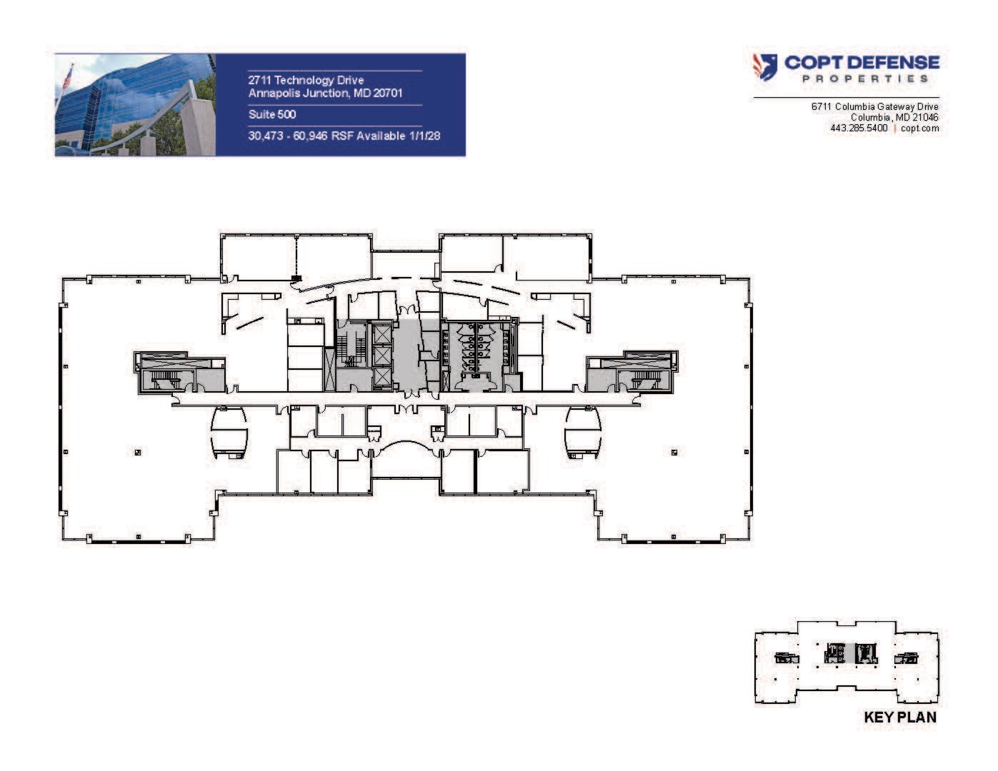 2711 Technology Dr, Annapolis Junction, MD à louer Plan d’étage– Image 1 sur 1