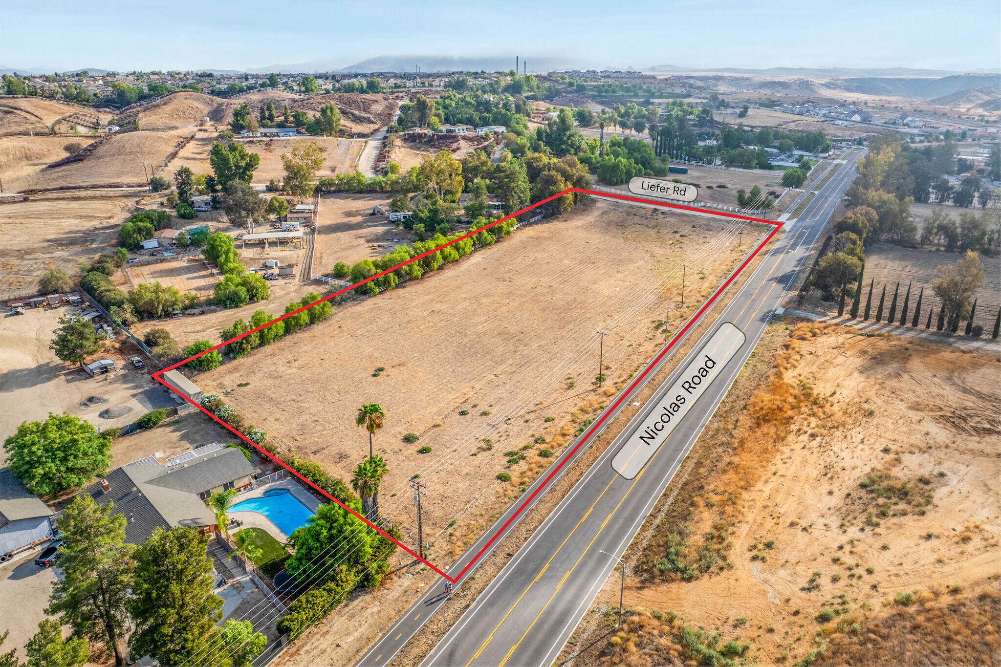 Nwc Nicolas Road & Liefer Rd, Temecula, CA à vendre Photo de l’immeuble– Image 1 sur 17