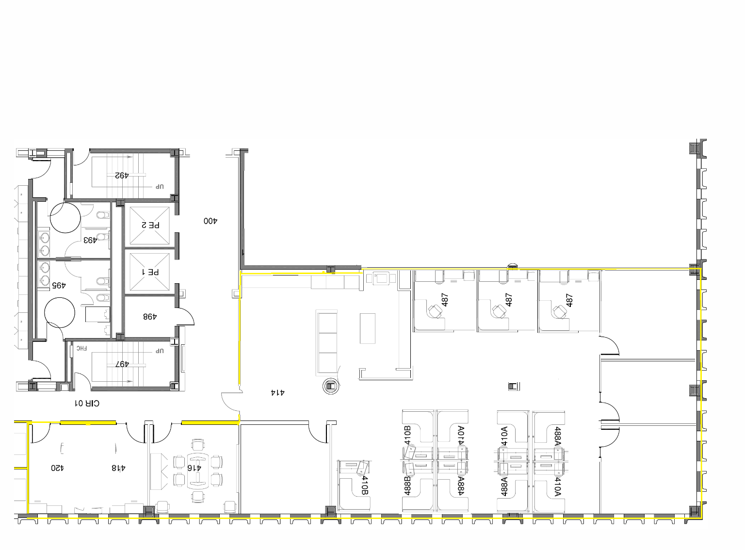 4900 Fournace Pl, Bellaire, TX à louer Plan d’étage– Image 1 sur 1
