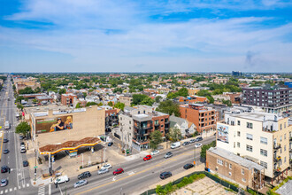 1616 N Western Ave, Chicago, IL - VUE AÉRIENNE  vue de carte