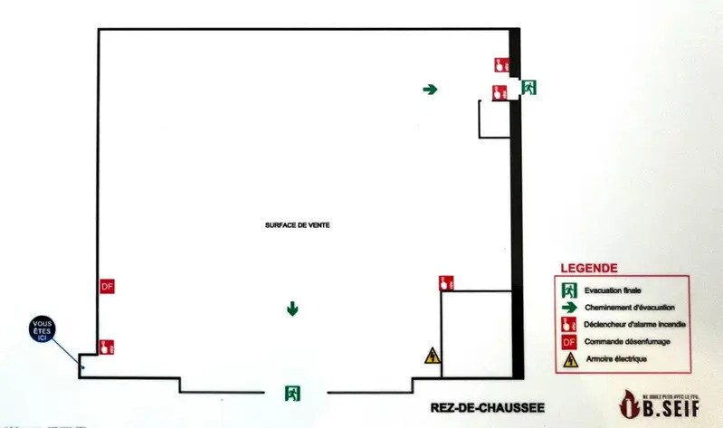 Local d'activités dans Ribécourt-Dreslincourt à vendre - Plan d’étage – Image 2 sur 6