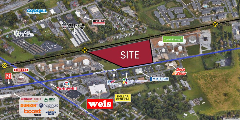 5135 Simpson Ferry Rd, Mechanicsburg, PA à vendre - Photo de l’immeuble – Image 2 sur 4