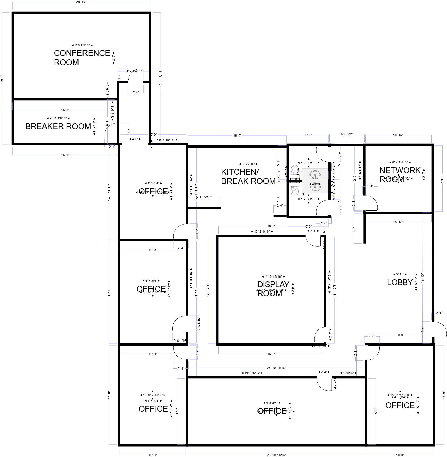 111 Aiken St, Hope, IN à louer Plan d’étage– Image 1 sur 7