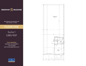 6815 Rendon Bloodworth Rd, Fort Worth, TX à louer Plan de site– Image 2 sur 8