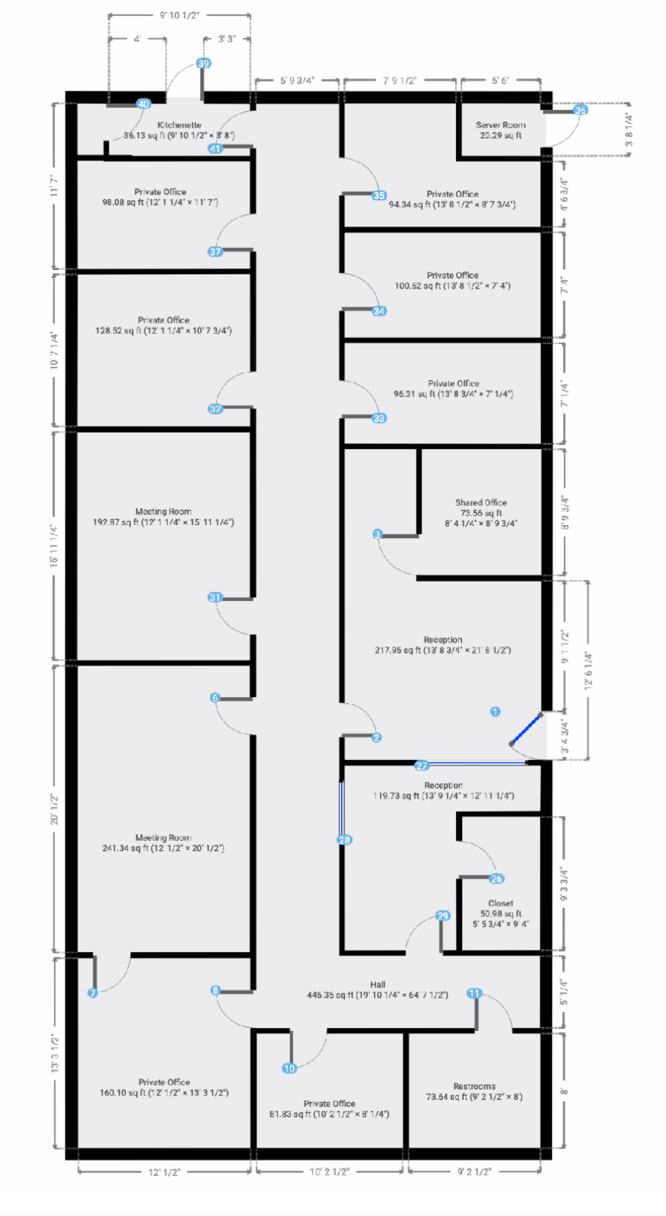 571 W Main St, Lewisville, TX à louer Plan d’étage– Image 1 sur 1