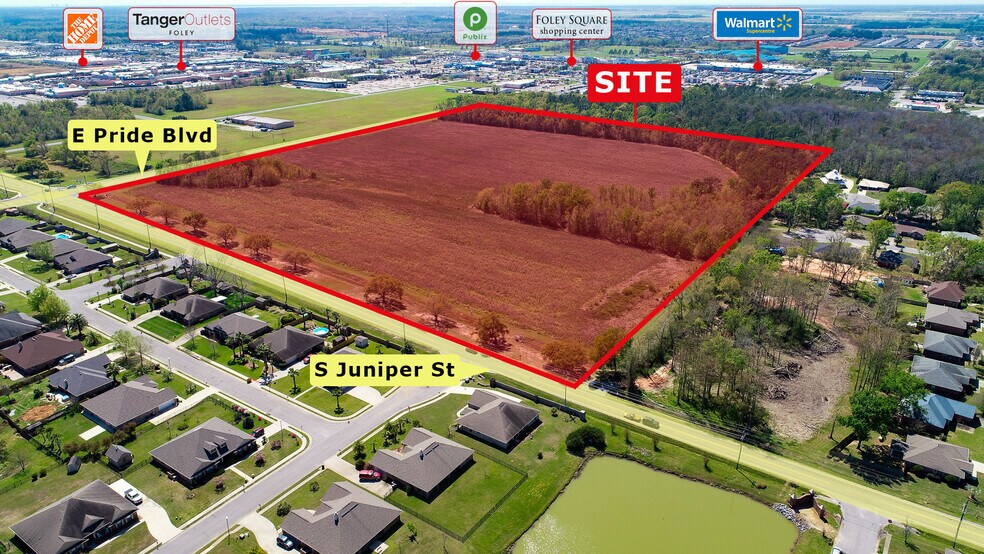 S Juniper St & E Pride Blvd, Foley, AL à vendre - Photo de l’immeuble – Image 2 sur 7