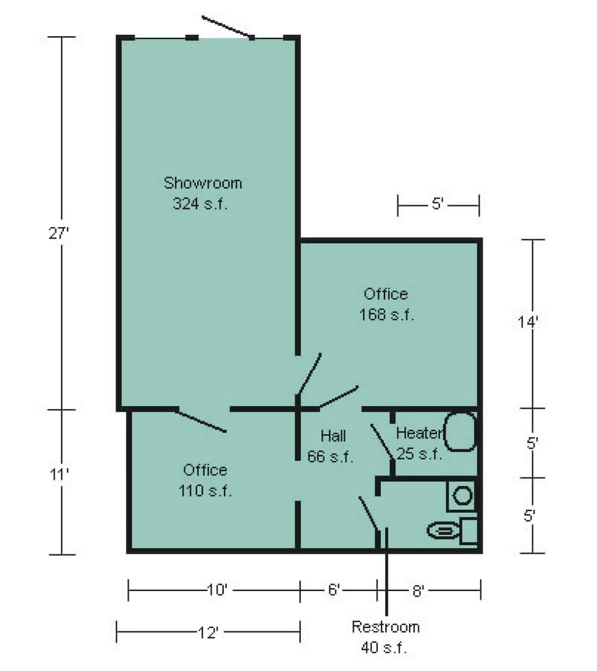 4214 Fleur Dr, Des Moines, IA à louer Plan d’étage– Image 1 sur 2