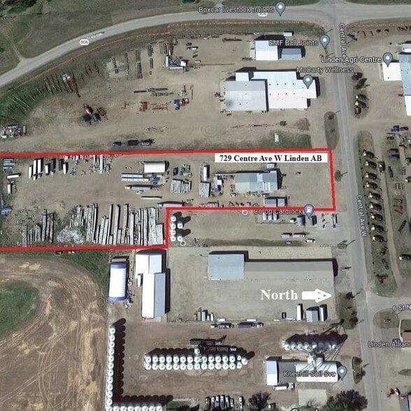 729 Central Av W, Linden, AB à vendre - Photo de l’immeuble – Image 3 sur 10