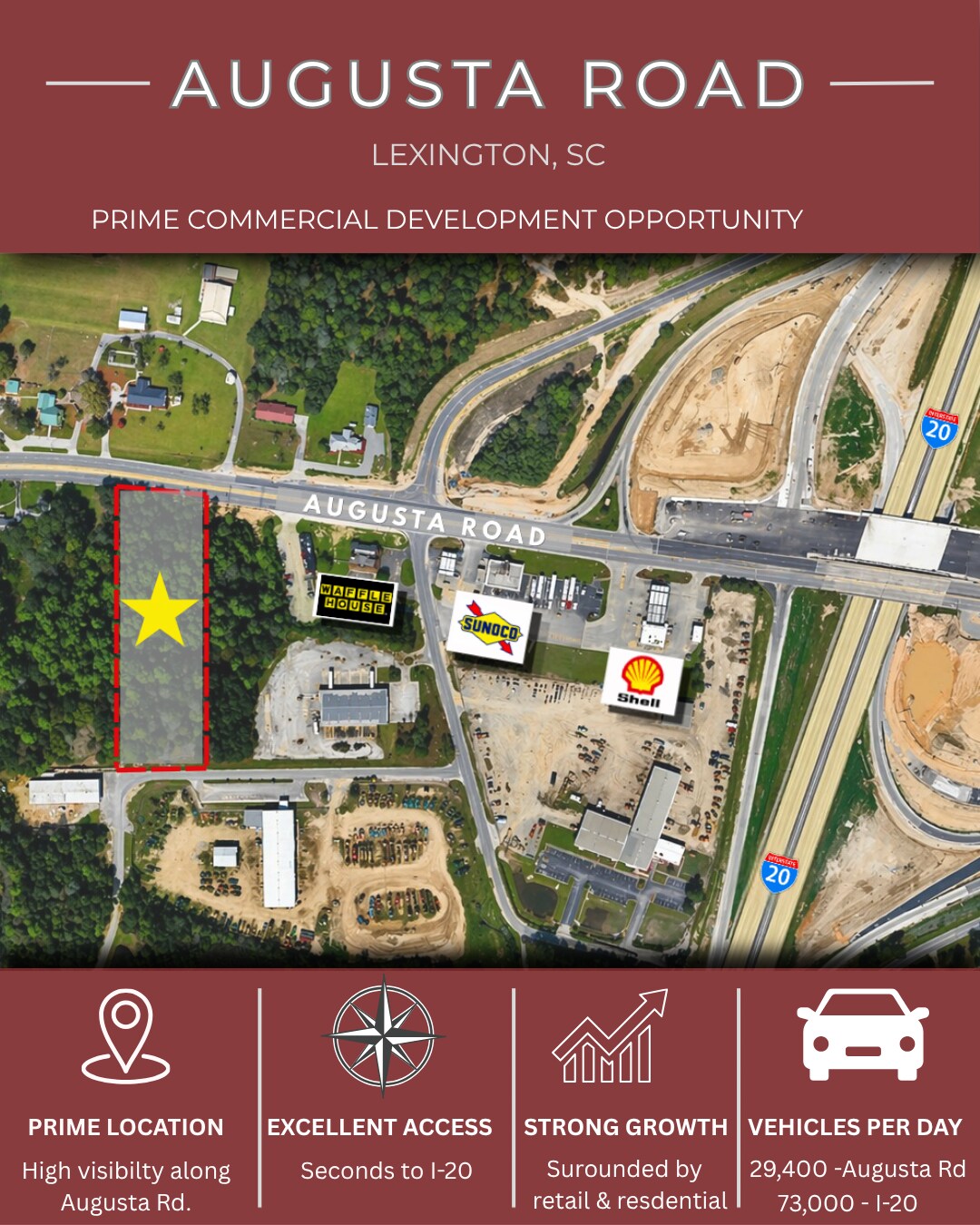 Augusta Rd, Lexington, SC à vendre Photo principale– Image 1 sur 4