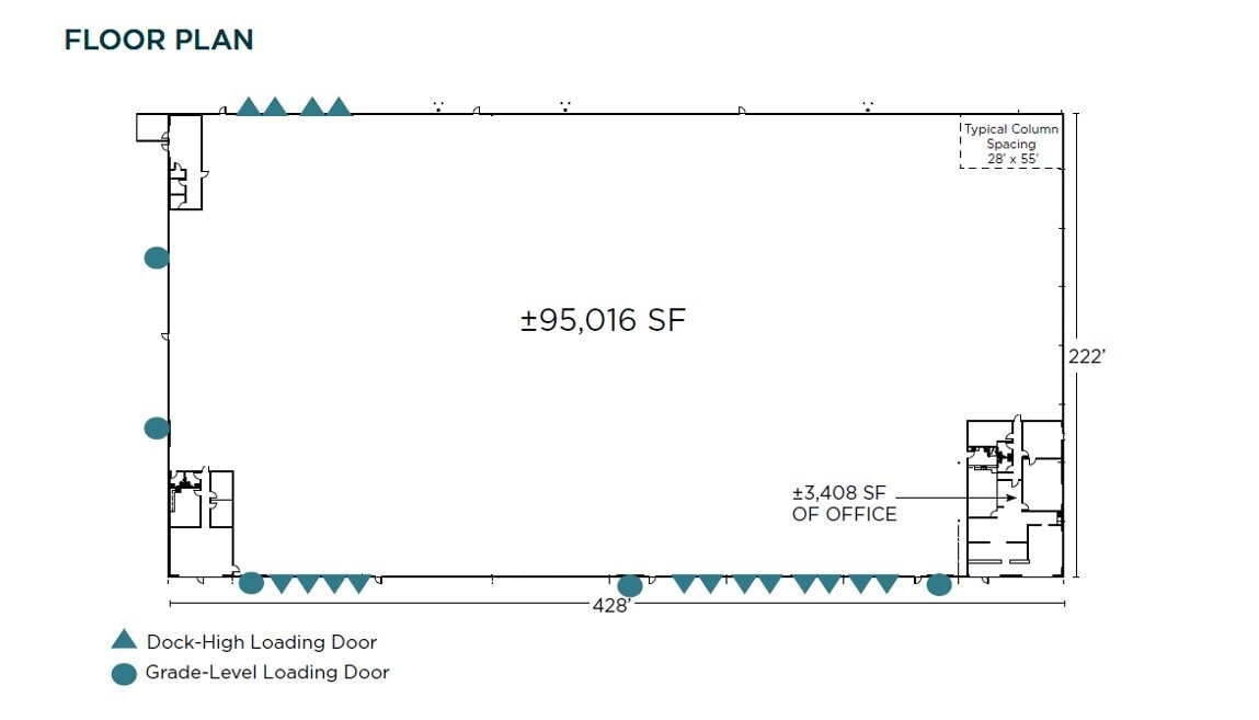 1245 Commerce Blvd, American Canyon, CA à louer Plan d’étage– Image 1 sur 1