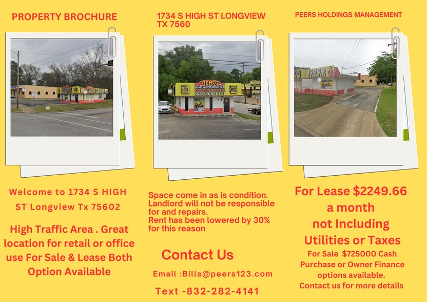 1734 S High St, Longview, TX à louer - Photo de l’immeuble – Image 2 sur 7