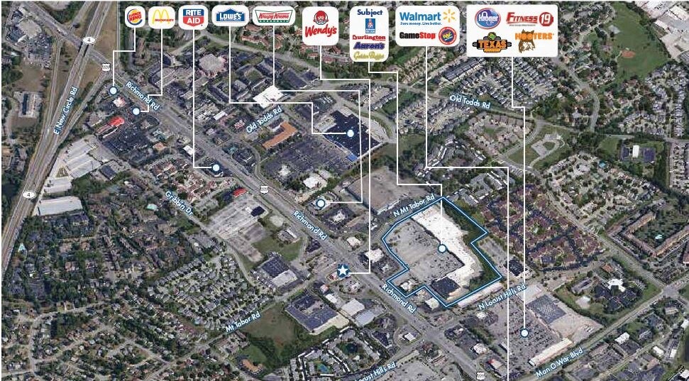 2907-2909 Richmond Rd, Lexington, KY à louer - Photo de l’immeuble – Image 3 sur 5