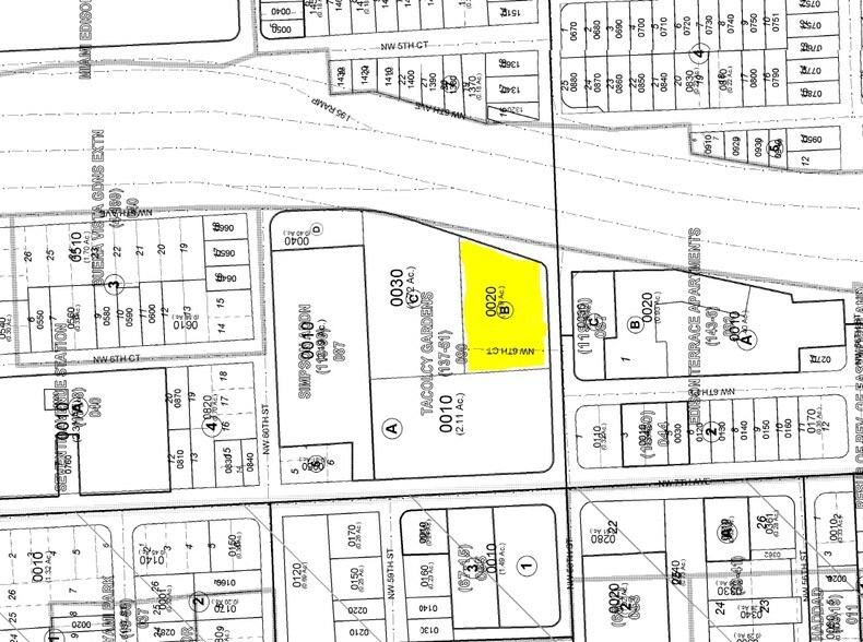 5440 N Miami Ave, Miami, FL à vendre - Plan cadastral – Image 3 sur 3