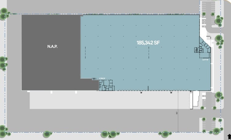 1100 S Etiwanda Ave, Ontario, CA à louer Plan de site– Image 1 sur 1