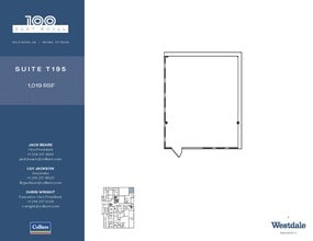 100 E Royal Ln, Irving, TX à louer Plan d’étage– Image 1 sur 1