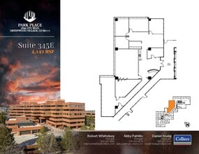 5690 DTC Blvd, Greenwood Village, CO à louer Plan d’étage– Image 1 sur 1