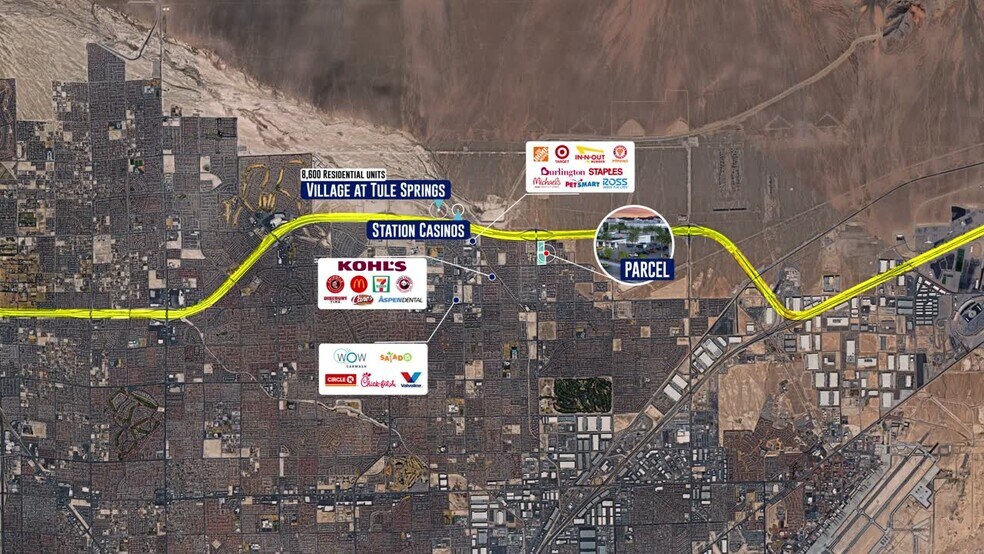 SEC Losee Rd & I-215, North Las Vegas, NV à louer - Vidéo sur l’annonce professionnelle – Image 2 sur 4