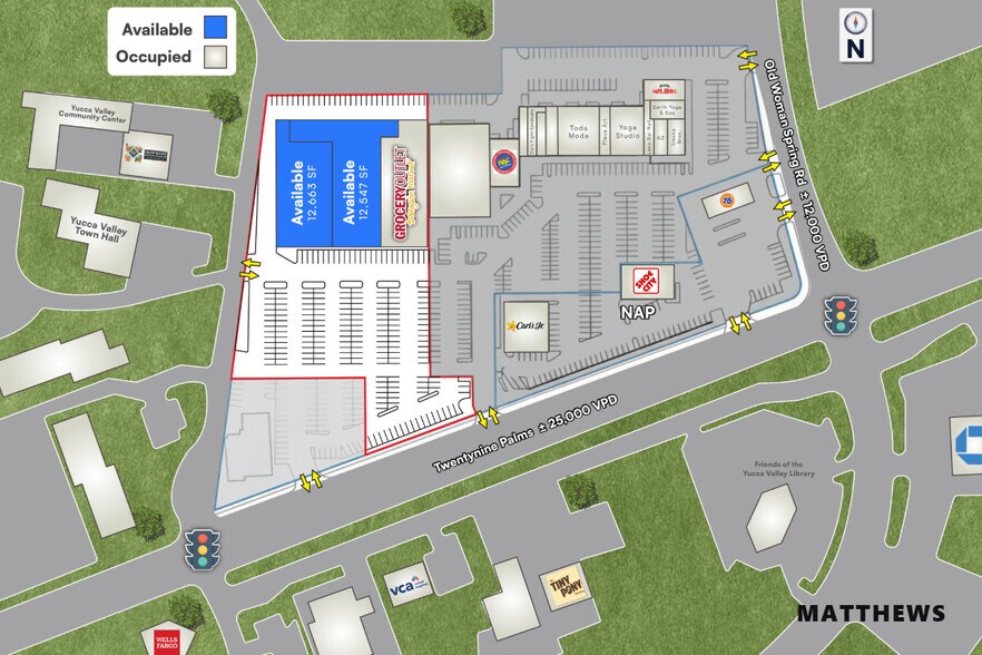 57200 29 Palms Hwy, Yucca Valley, CA à louer - Photo de l’immeuble – Image 3 sur 4