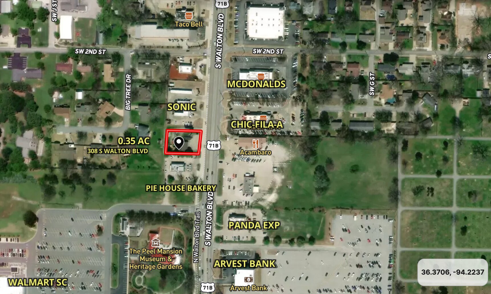 308 S Walton Blvd, Bentonville, AR à vendre Photo de l’immeuble– Image 1 sur 5