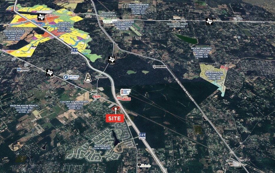 34750 State Highway 249, Pinehurst, TX à vendre - Aérien – Image 2 sur 3