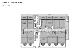 8981 W Sunset Blvd, West Hollywood, CA à louer Plan d’étage– Image 1 sur 1