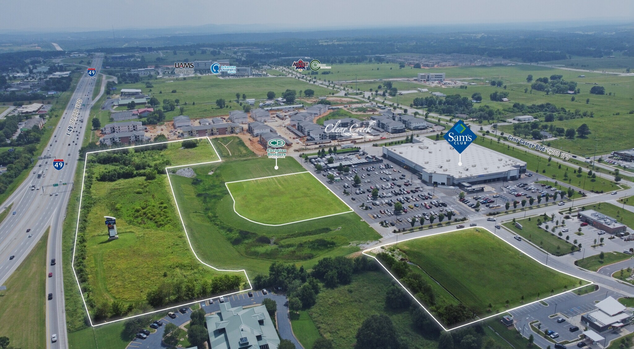 Highway 412 & Interstate 49, Springdale, AR à vendre Photo de l’immeuble– Image 1 sur 12